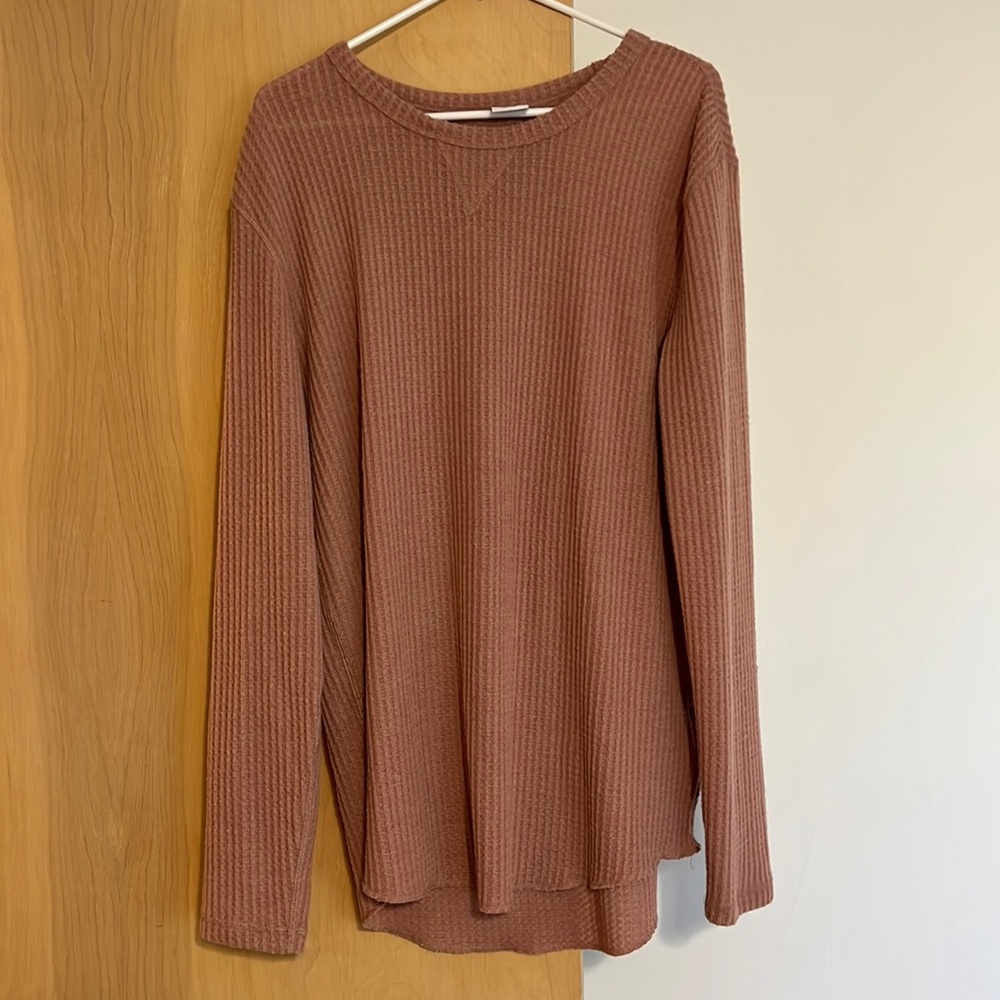 mauve super soft urban outfitters sweater